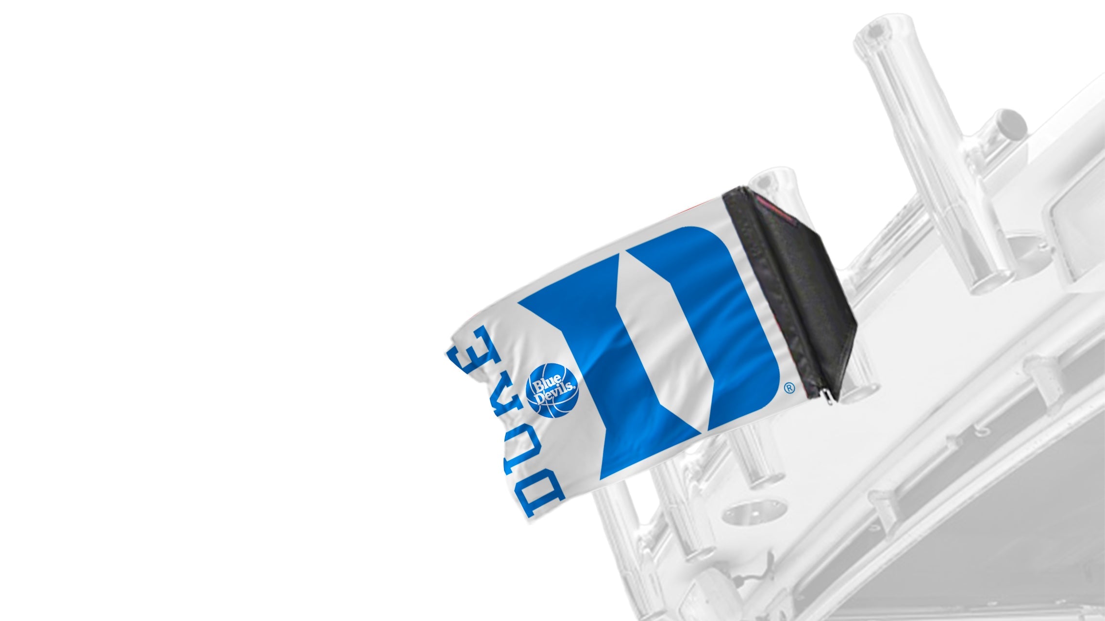 Duke 11"x17" Forever Wave Flag for Boats