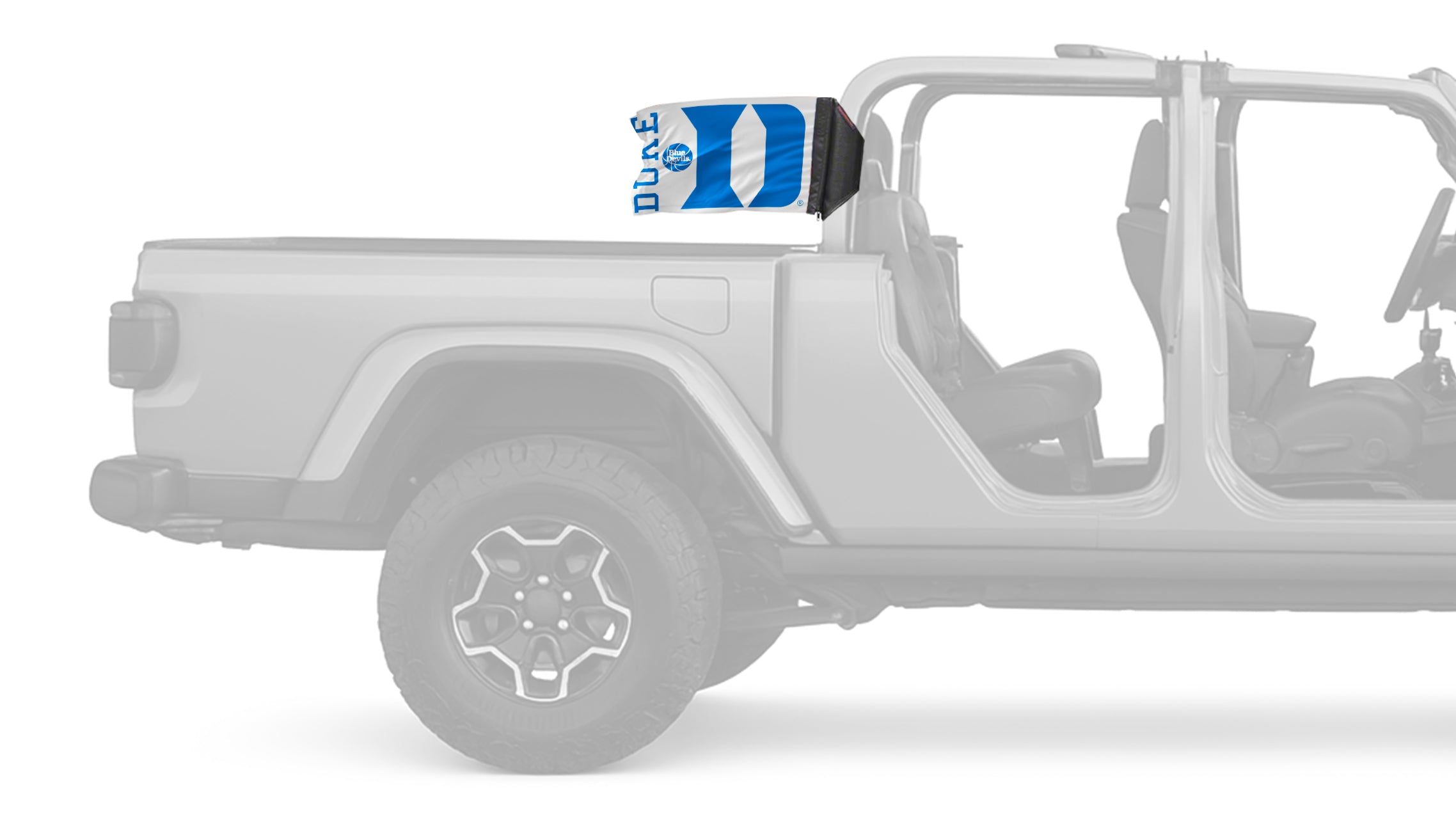 Duke 11"x17" Forever Wave Flag