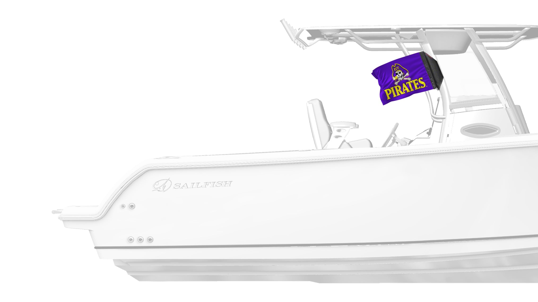 East Carolina 11"x17" Forever Wave Flag