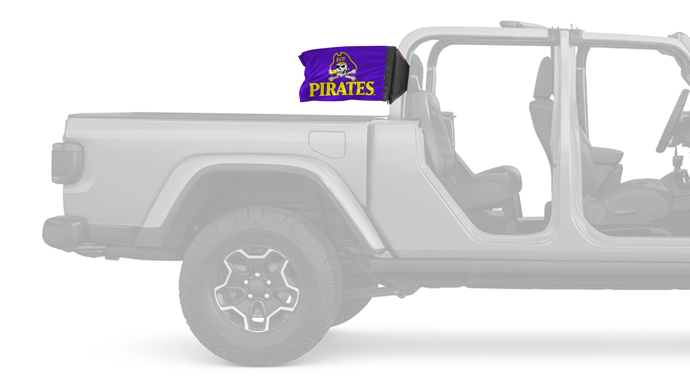 East Carolina 11"x17" Forever Wave Flag