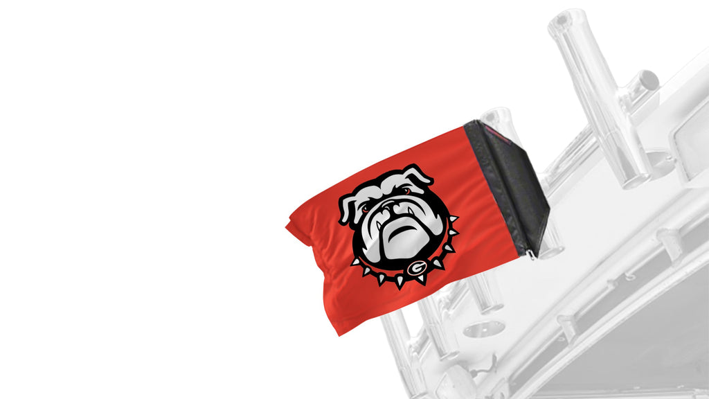 Georgia Bulldog 11"x17" Forever Wave Flag