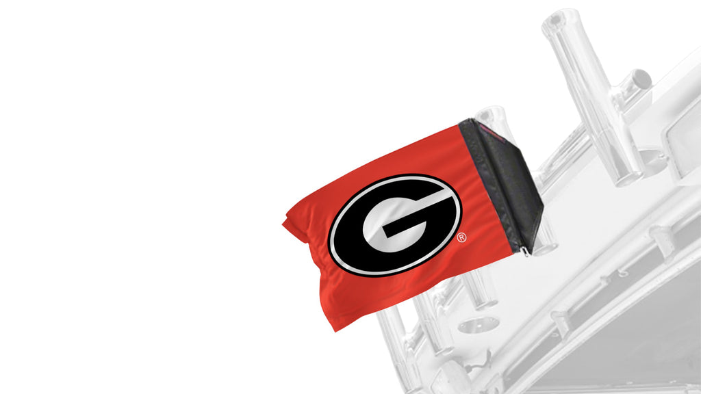 Georgia G 11"x17" Forever Wave Flag