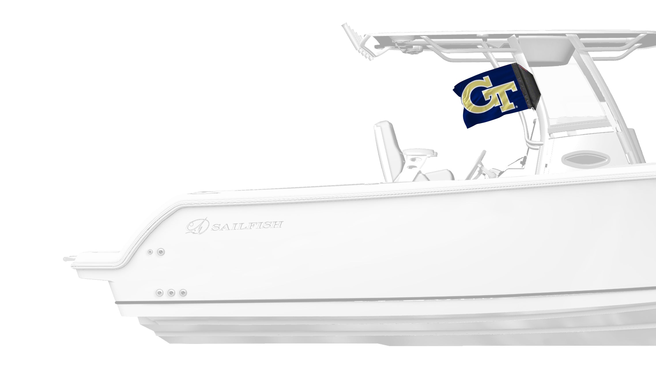 Georgia Tech 11"x17" Forever Wave Flag