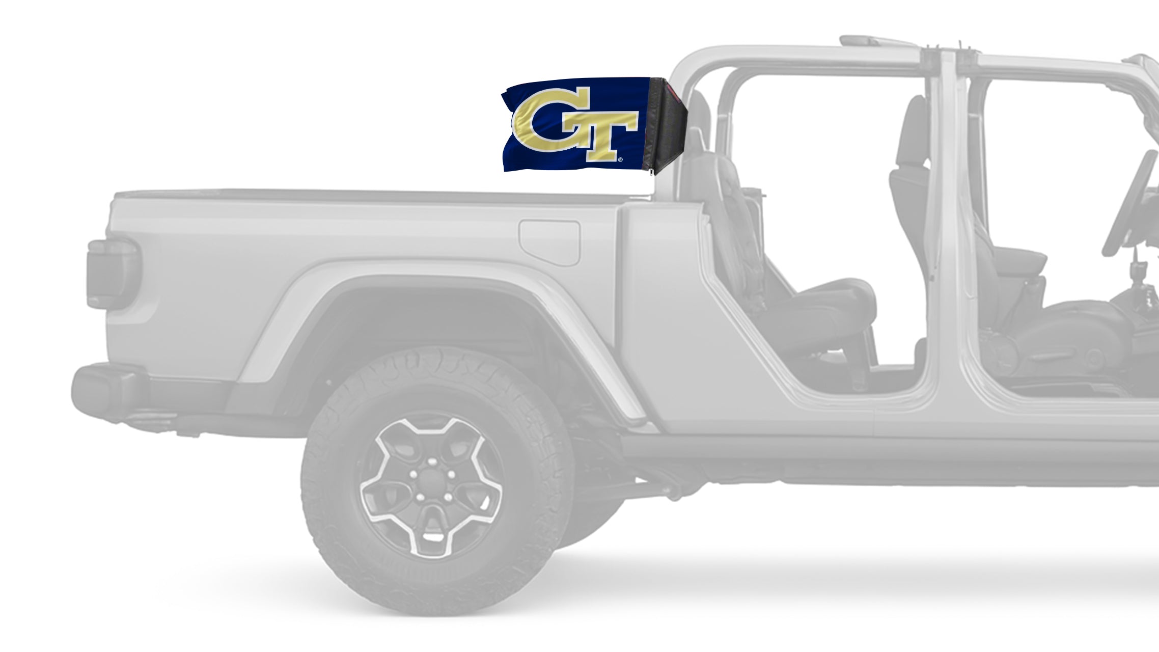 Georgia Tech 11"x17" Forever Wave Flag