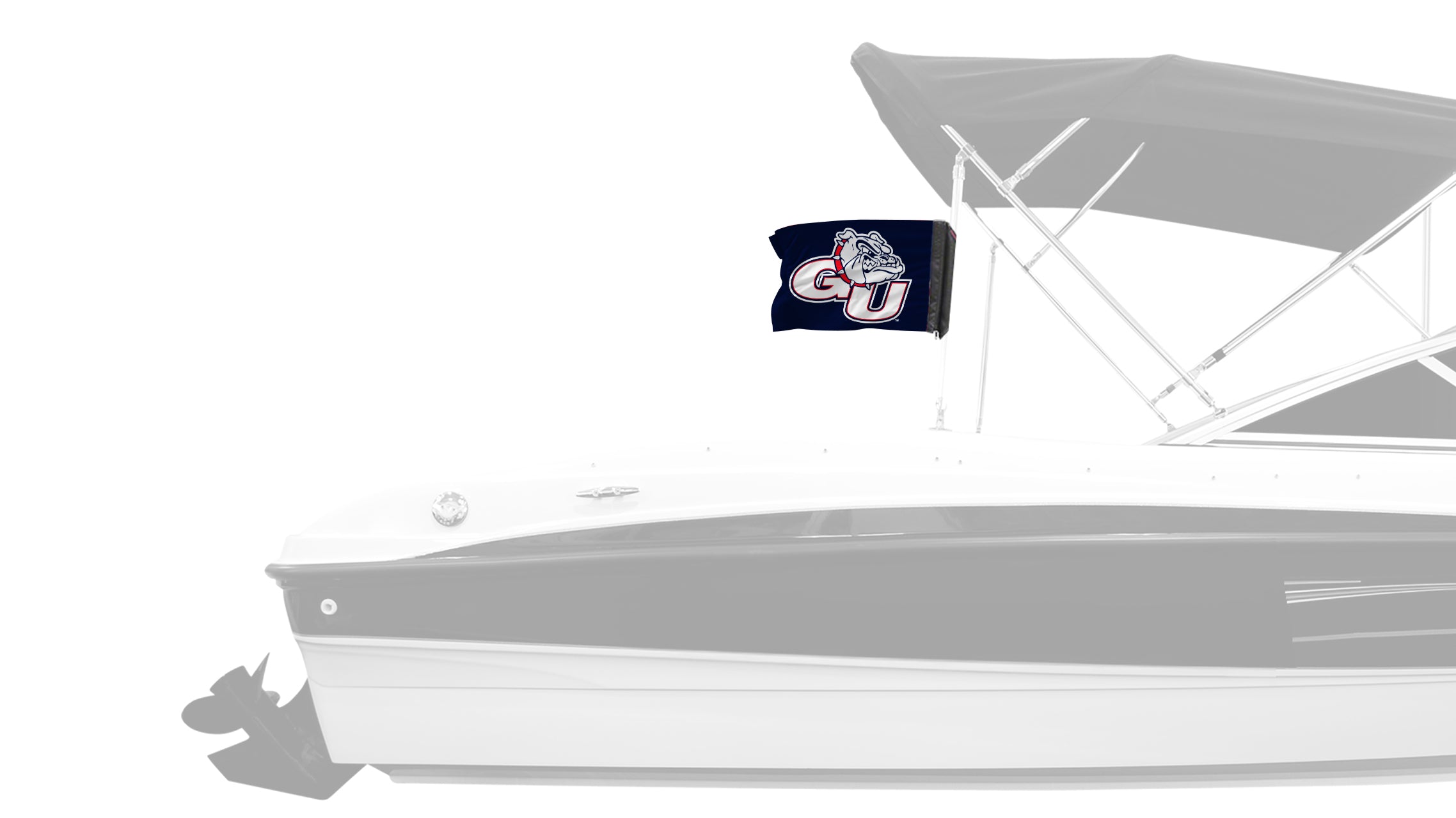 Gonzaga 11"x17" Forever Wave Flag