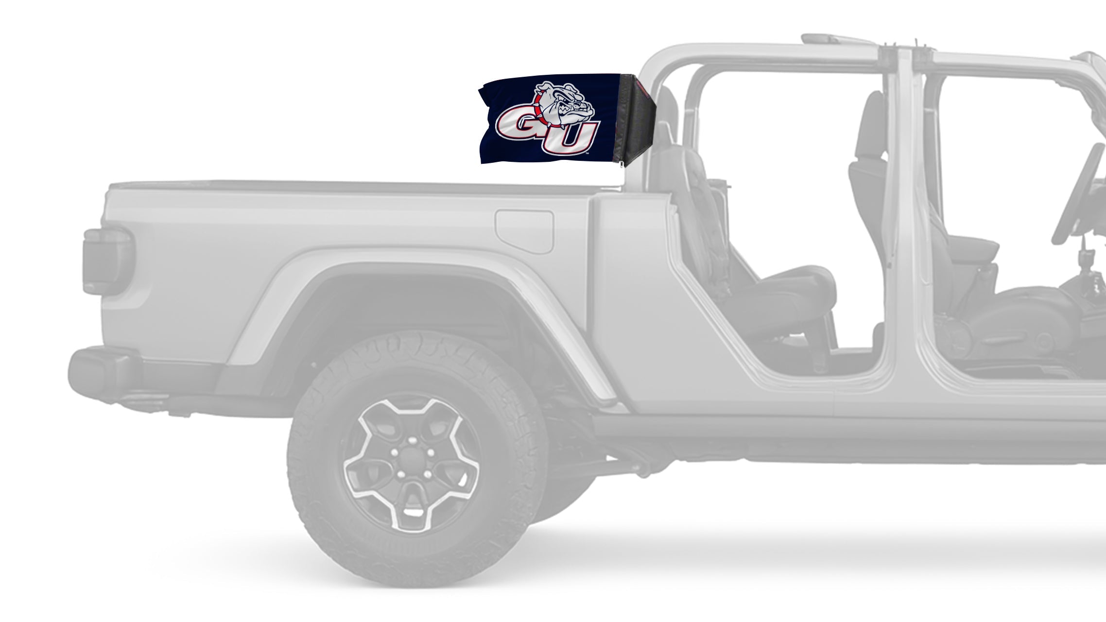 Gonzaga 11"x17" Forever Wave Flag