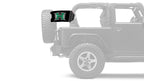 Hawaii Warriors 11"x17" Forever Wave Flag for Jeep Wrangler JLU 4-Door 2018-Present