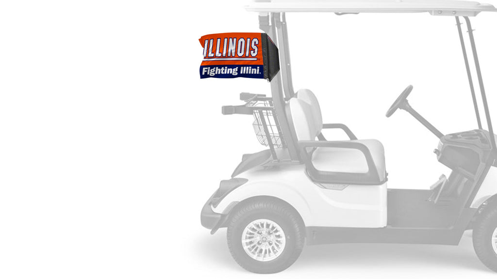 Illinois 11"x17" Forever Wave Flag