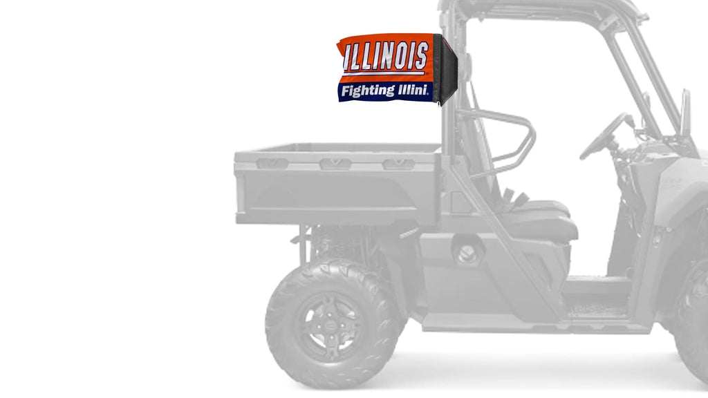 Illinois 11"x17" Forever Wave Flag
