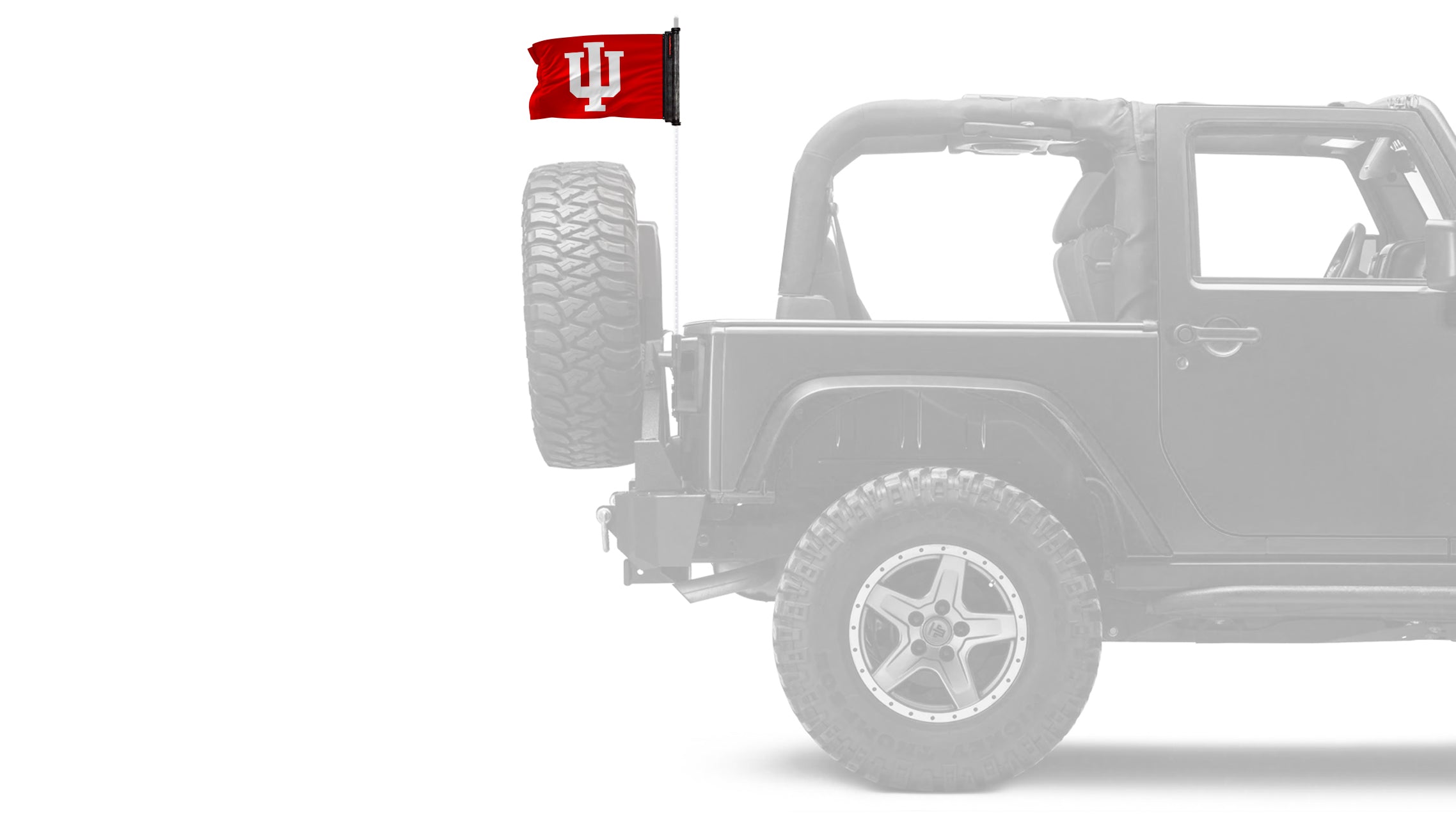 Indiana 11"x17" Forever Wave Flag