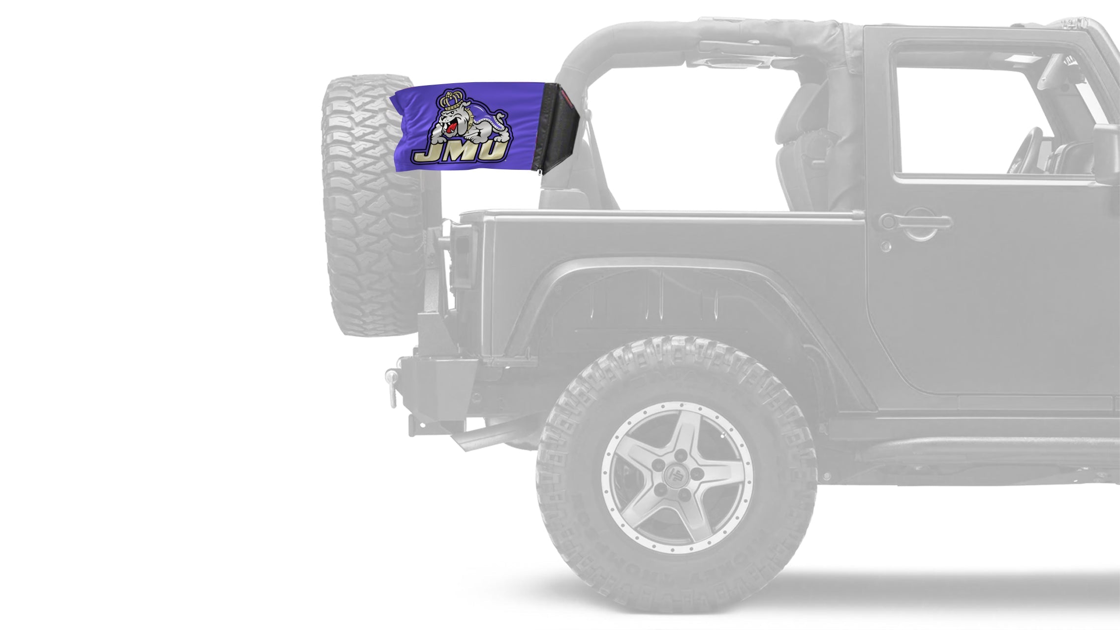 James Madison University 11"x17" Forever Wave Flag