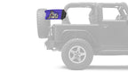 James Madison University 11"x17" Forever Wave Flag for Jeep Wrangler YJ 1986-1995