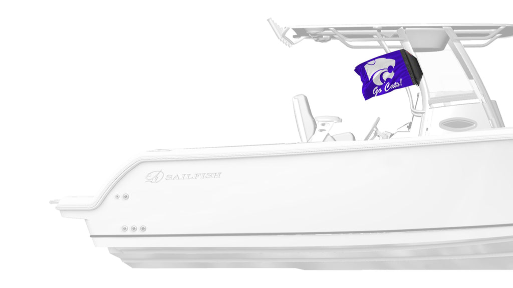 Kansas State 11"x17" Forever Wave Flag