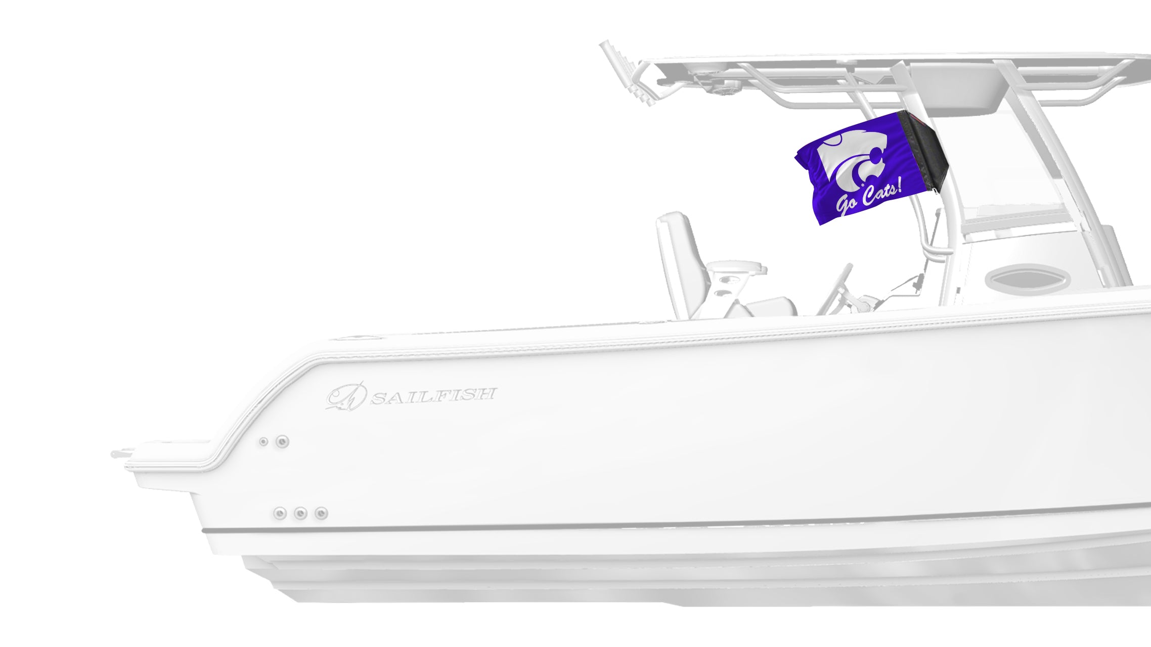 Kansas State 11"x17" Forever Wave Flag