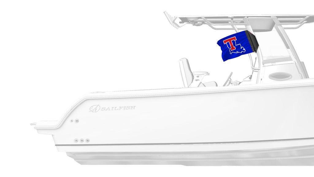 Louisiana Tech 11"x17" Forever Wave Flag