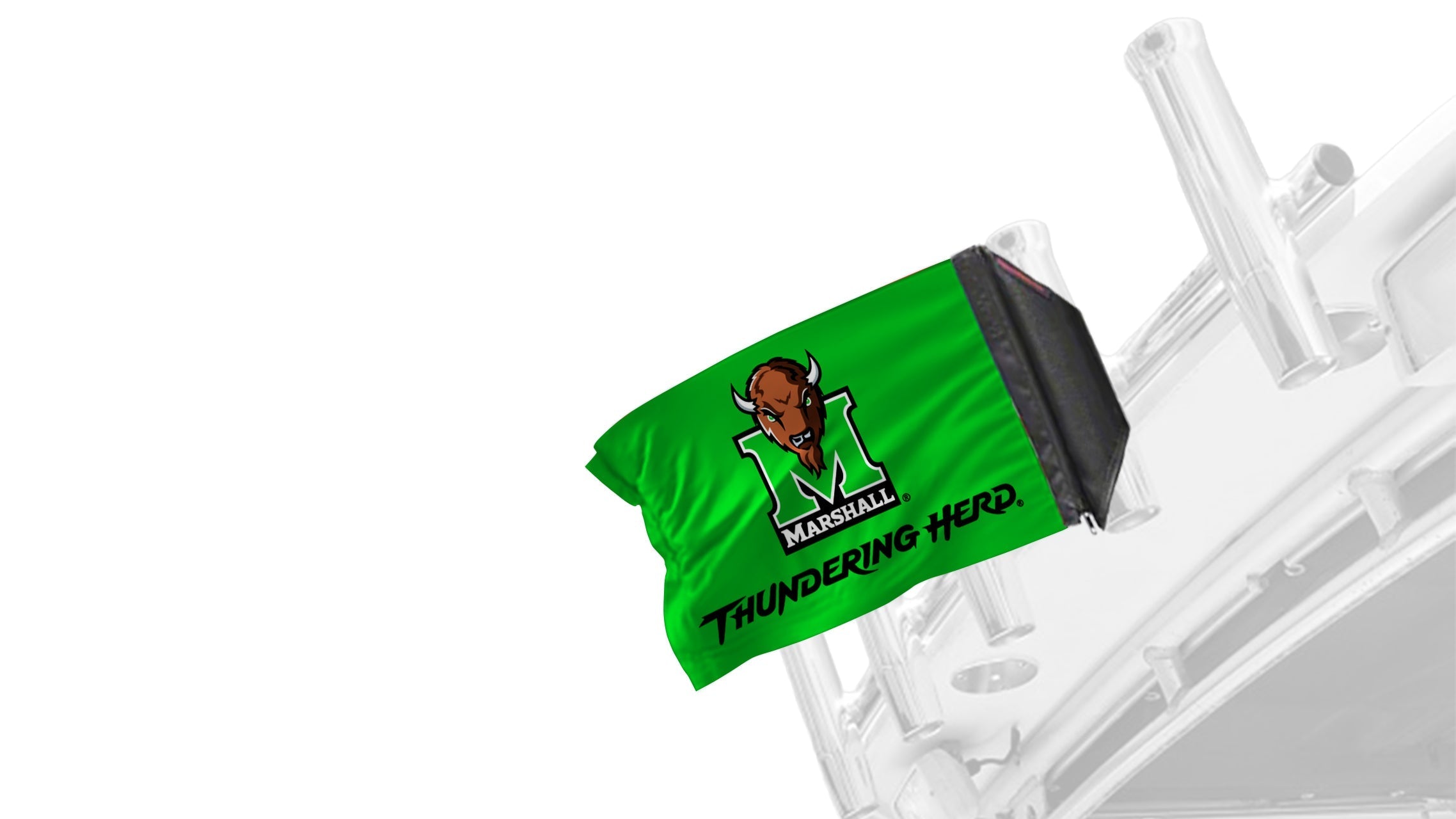 Marshall 11"x17" Forever Wave Flag for Boats