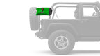 Marshall 11"x17" Forever Wave Flag for Jeep Wrangler TJ 1996-2006