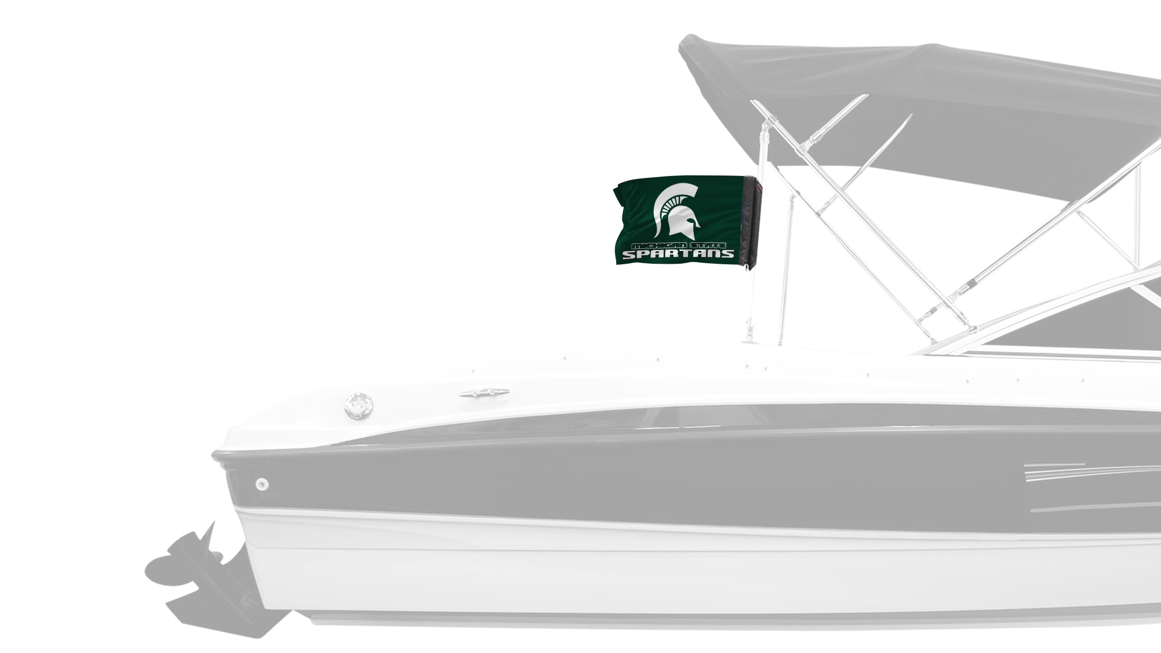 Michigan State 11"x17" Forever Wave Flag