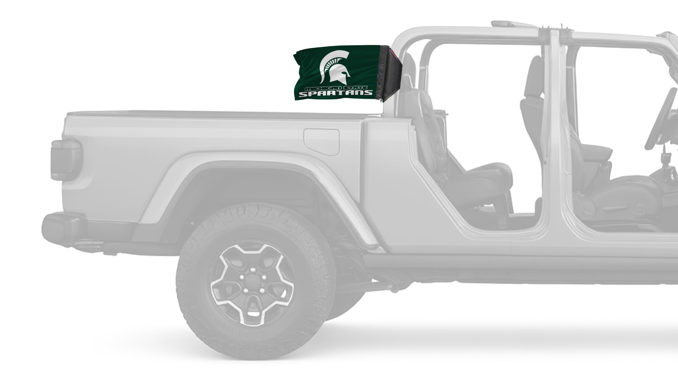 Michigan State 11"x17" Forever Wave Flag