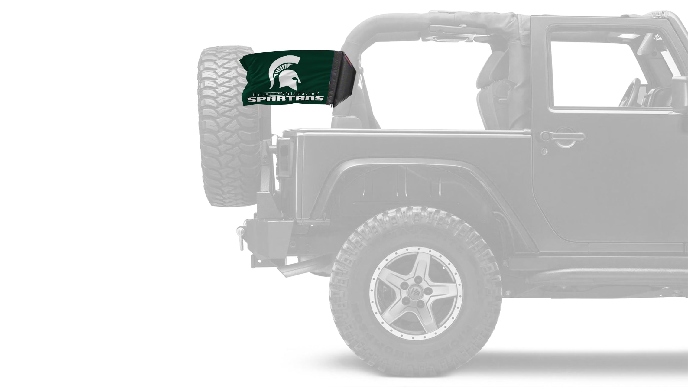 Michigan State 11"x17" Forever Wave Flag