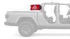 Ohio State Red 11"x17" Forever Wave Flag