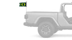 Oregon 11"x17" Forever Wave Flag for Jeep Wrangler YJ 1986-1995