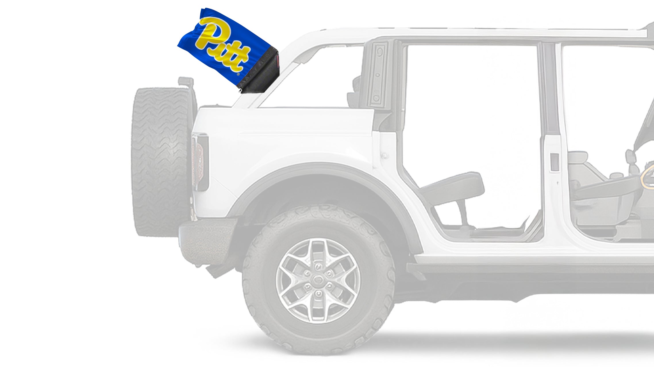 Pittsburgh PITT 11"x17" Forever Wave Flag