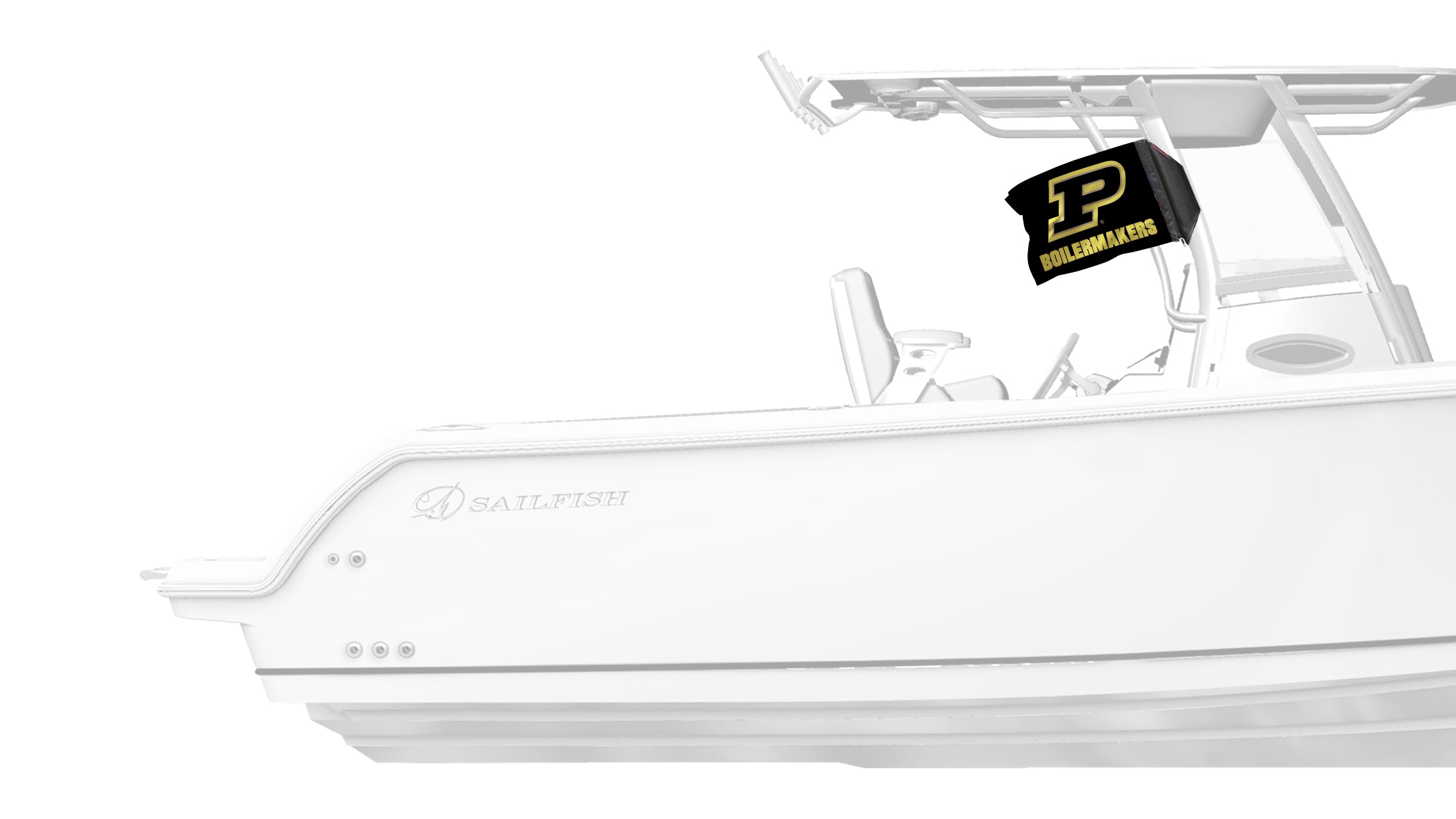 Purdue 11"x17" Forever Wave Flag