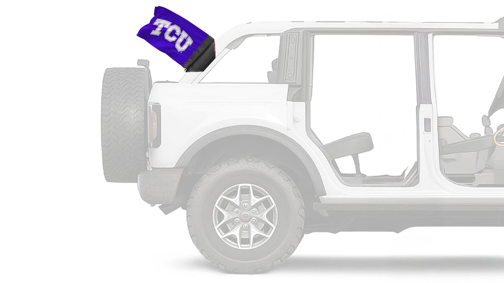 TCU 11"x17" Forever Wave Flag