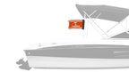 Tennessee 11"x17" Forever Wave Flag for Boats