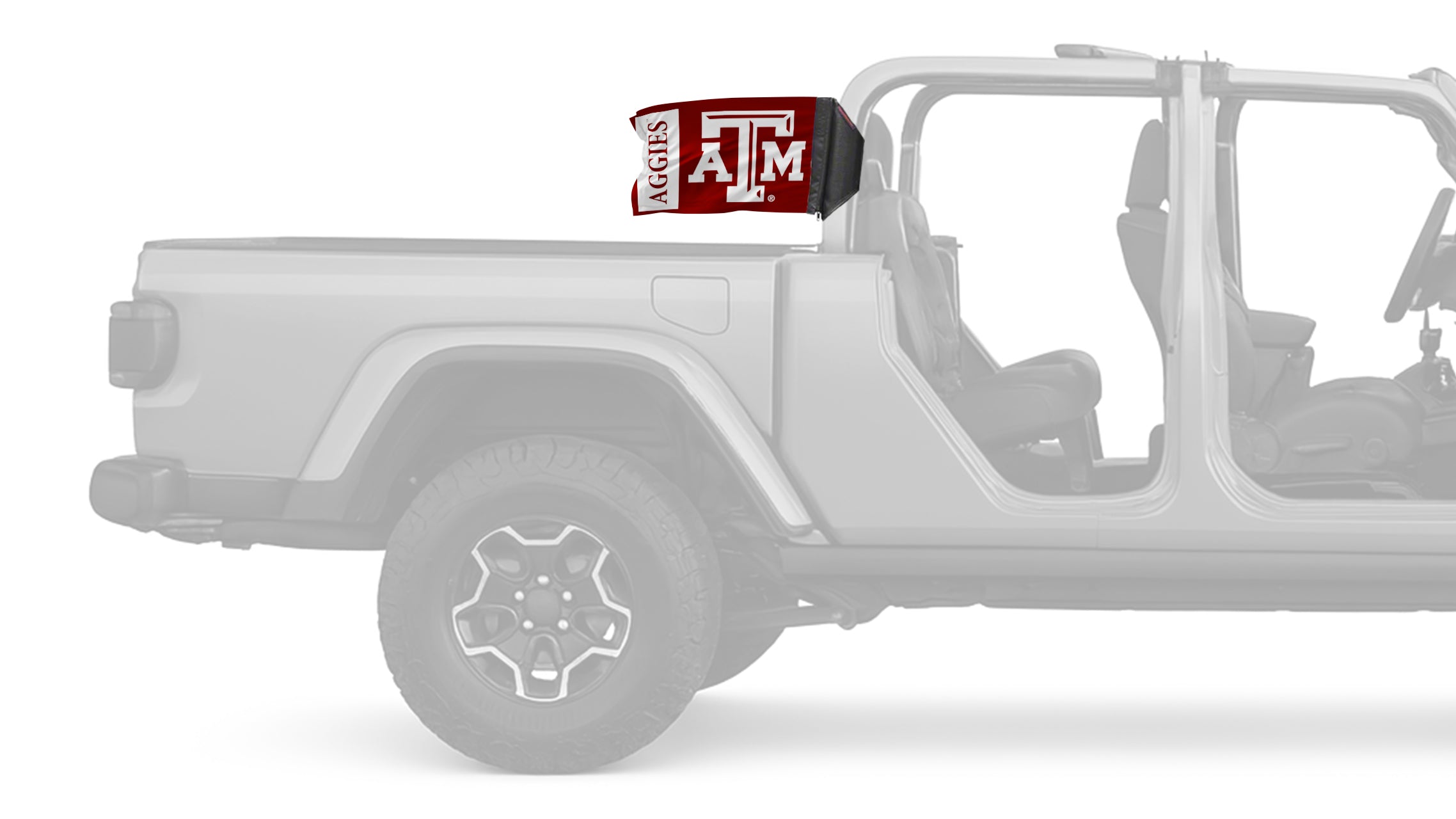 Texas A&M 11"x17" Forever Wave Flag