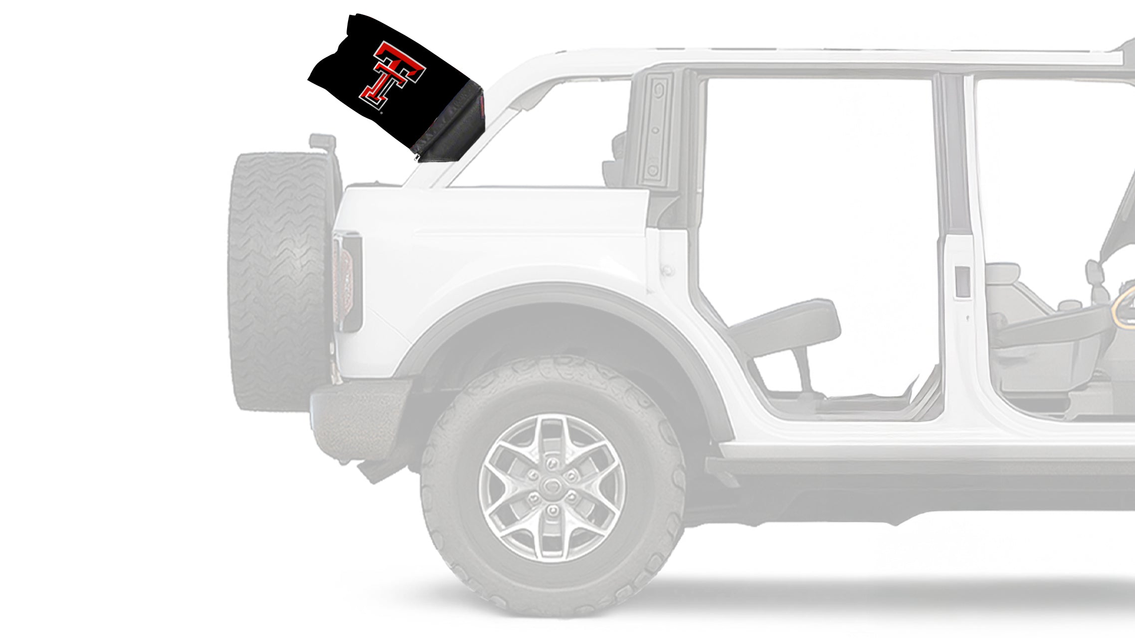 Texas Tech 11"x17" Forever Wave Flag