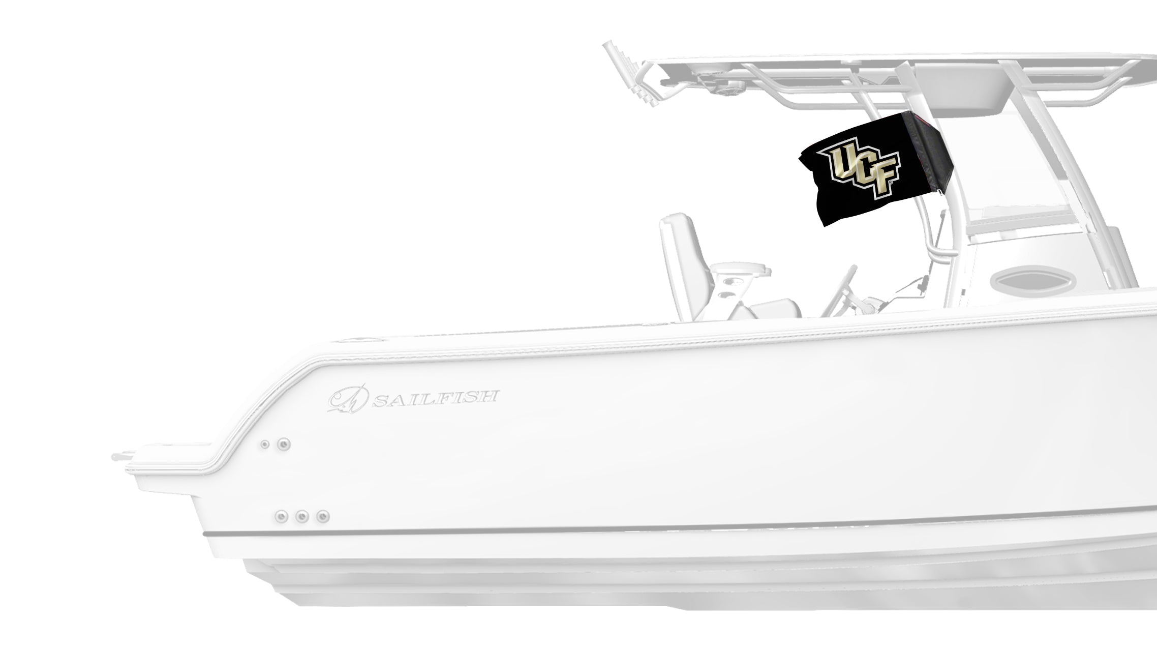 South Florida 11"x17" Forever Wave Flag for Boats