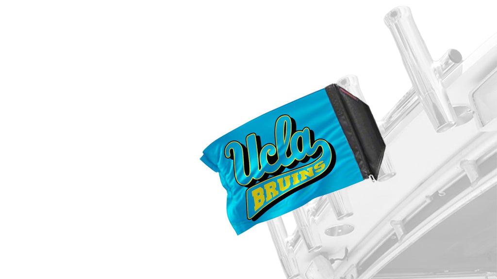 UCLA 11"x17" Forever Wave Flag for Boats