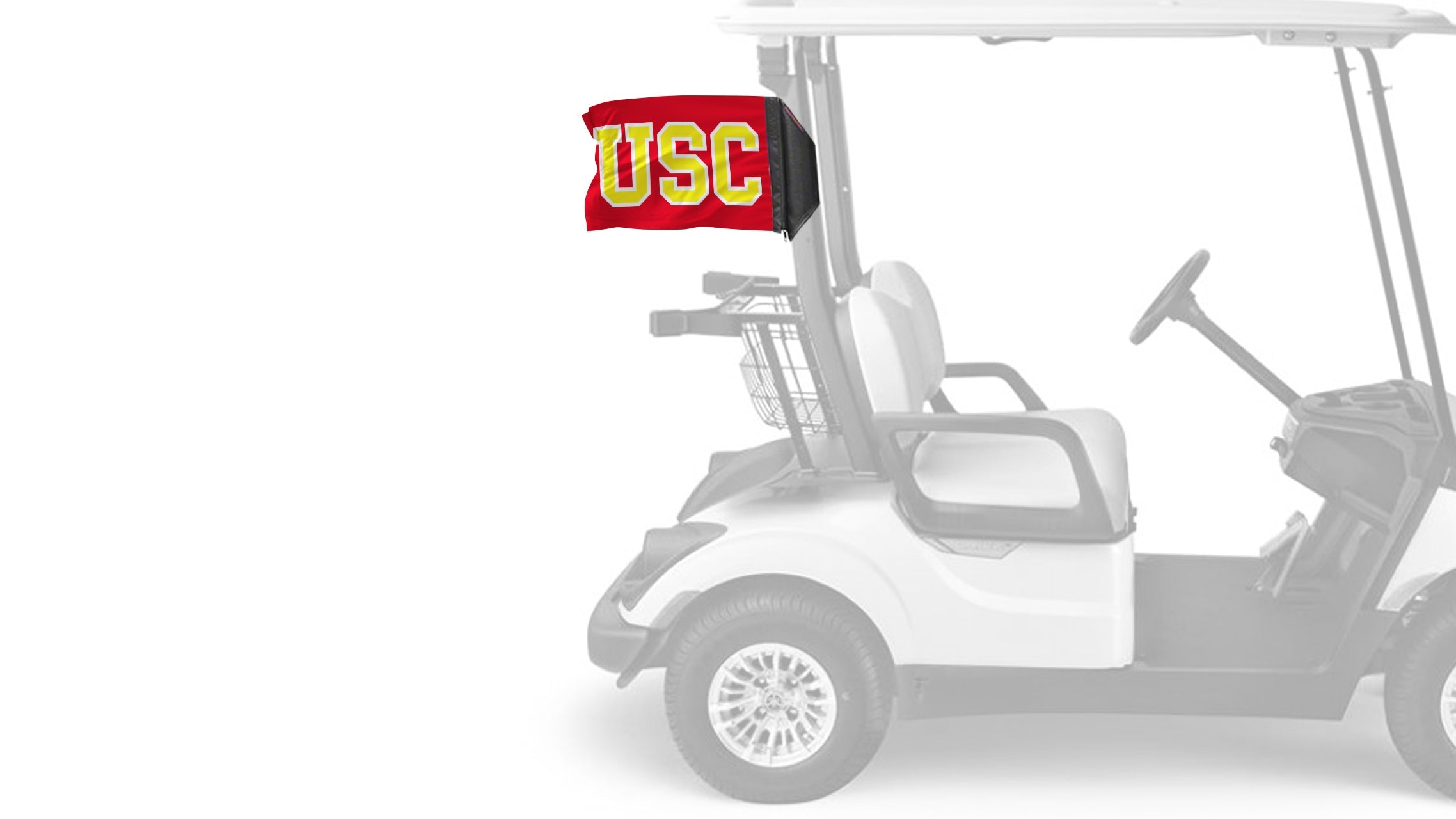 Southern California USC 11"x17" Forever Wave Flag
