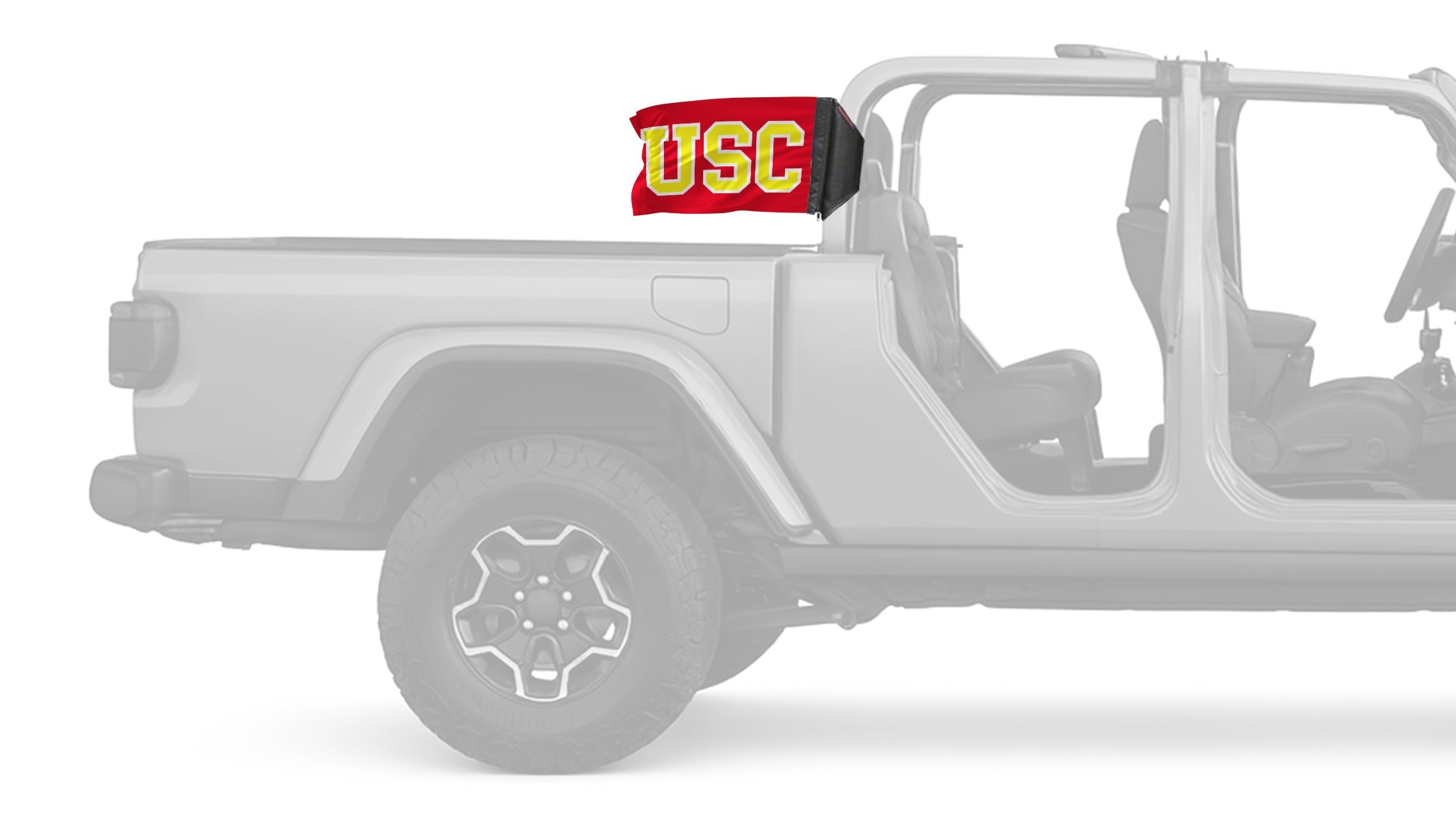 Southern California USC 11"x17" Forever Wave Flag