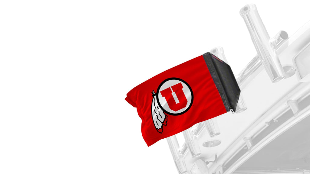 Utah 11"x17" Forever Wave Flag for Boats