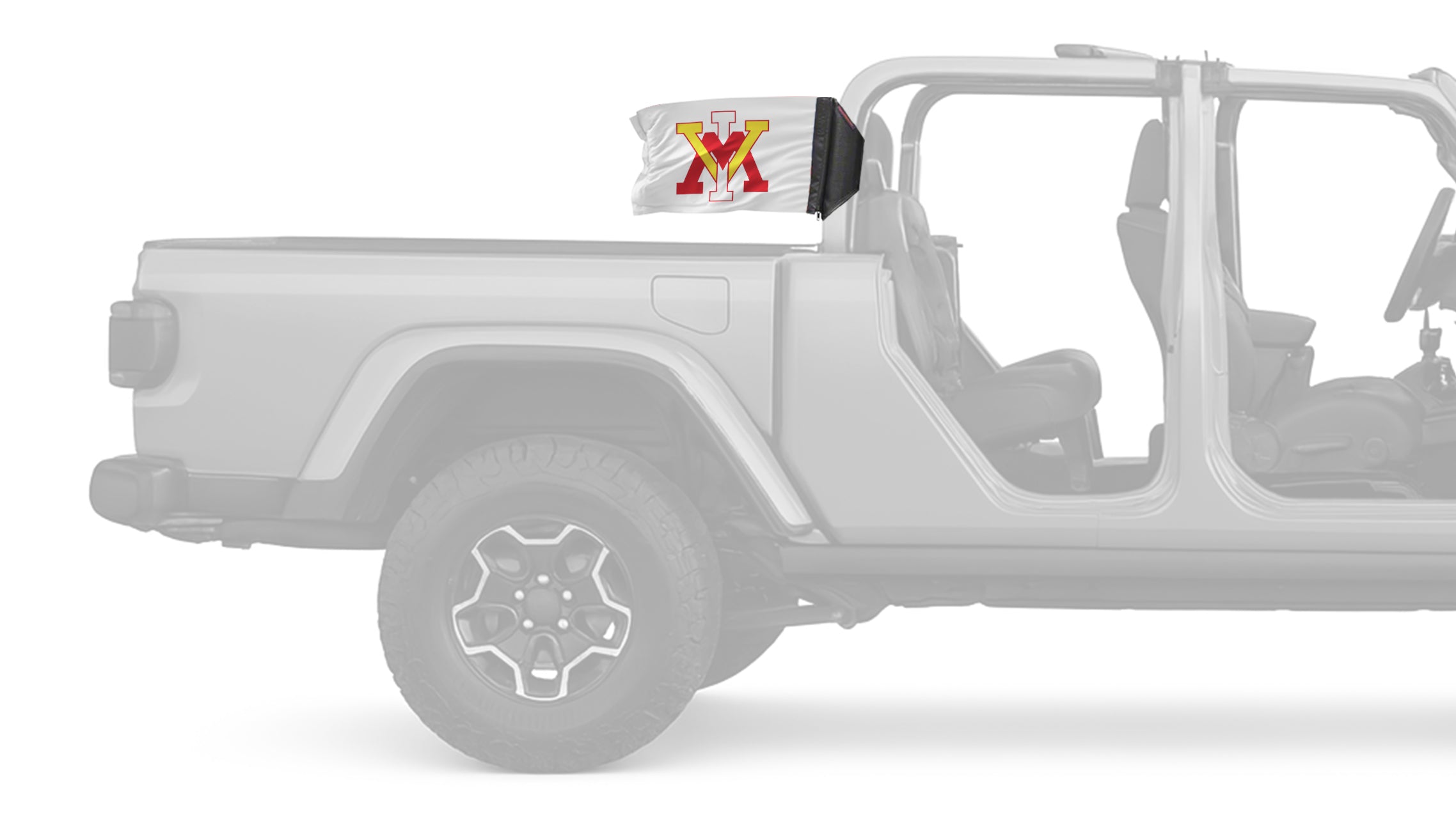 VMI 11"x17" Forever Wave Flag