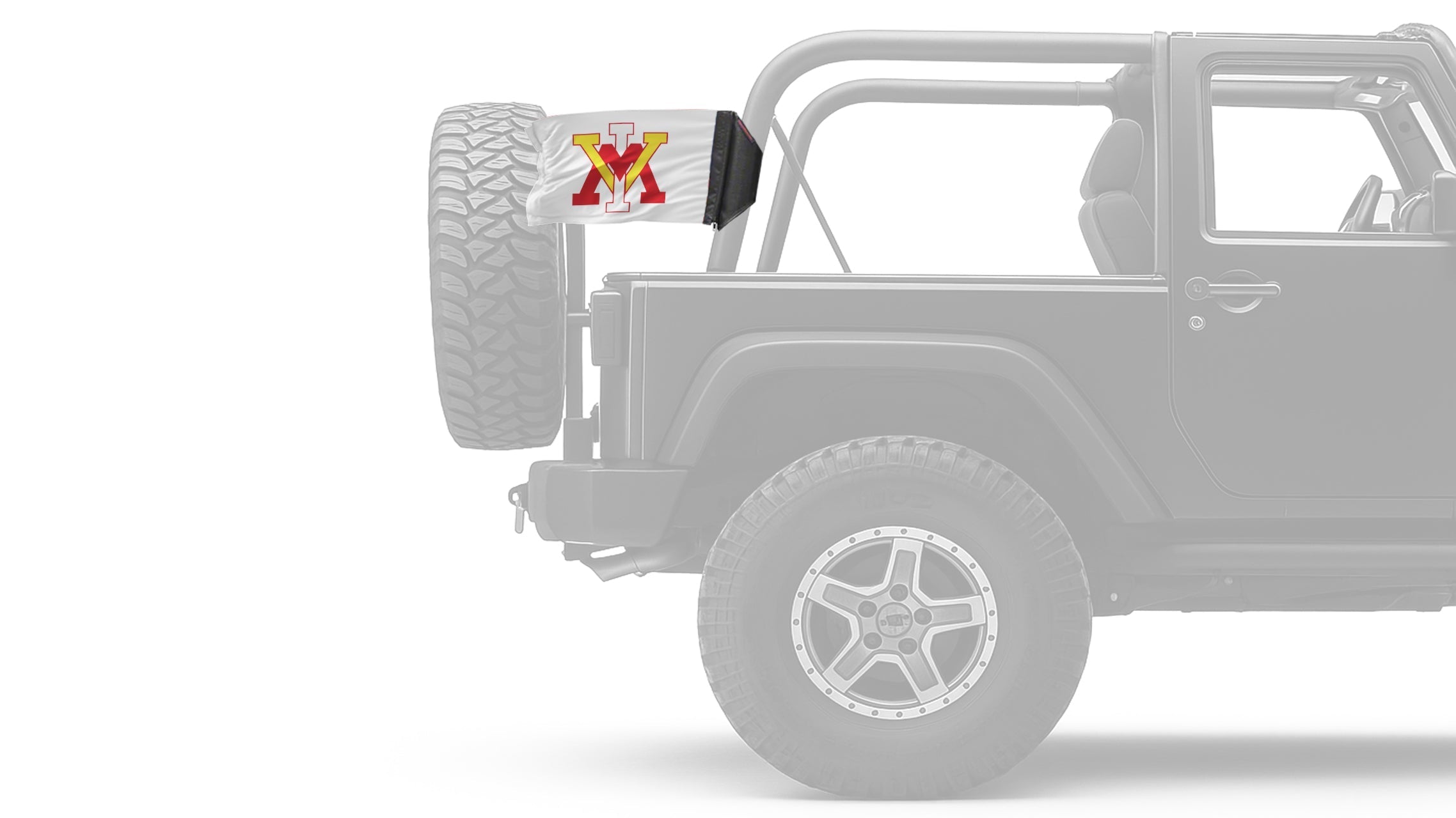VMI 11"x17" Forever Wave Flag for Jeep Wrangler JKU 4-Door 2007-2018