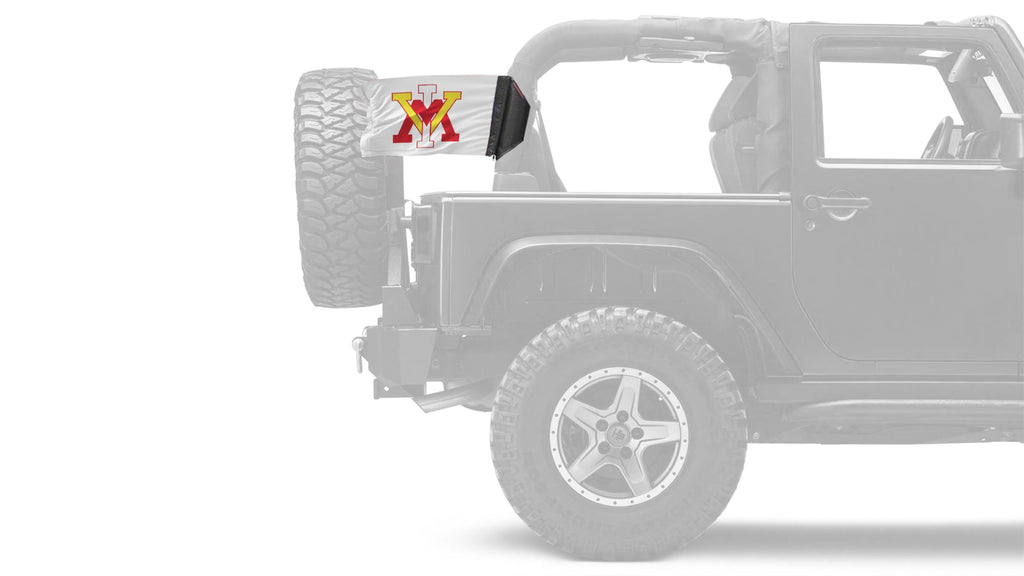 VMI 11"x17" Forever Wave Flag