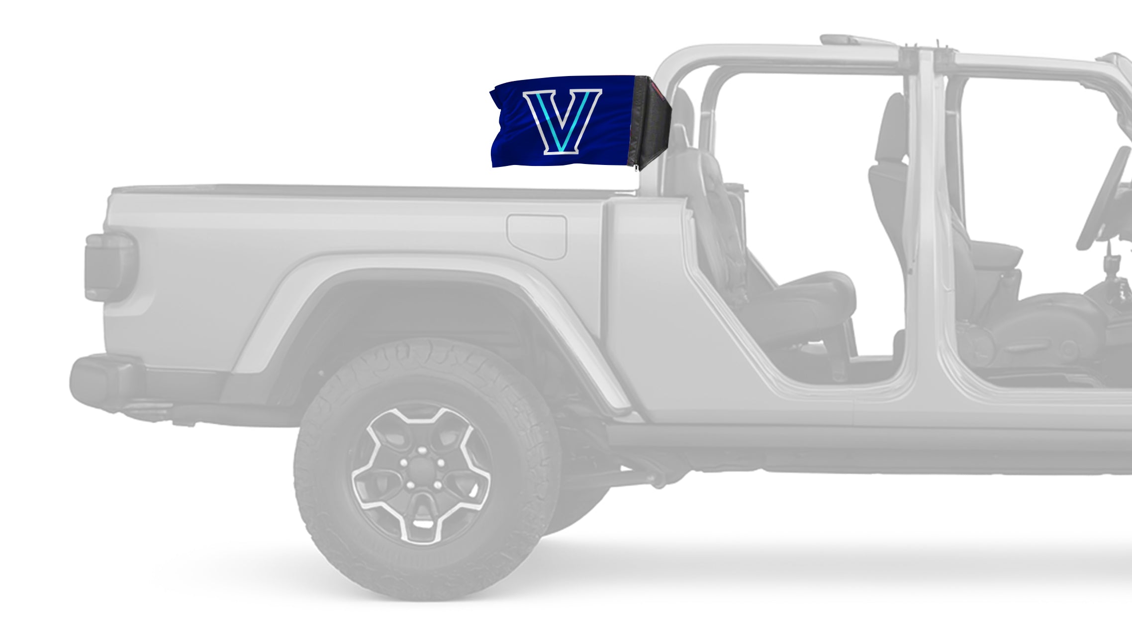 Villanova 11"x17" Forever Wave Flag