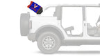 UVA Virginia 11"x17" Forever Wave Flag