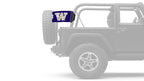 Washington Huskies 11"x17" Forever Wave Flag for Jeep Wrangler JL 2-Door 2018-Present
