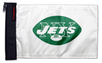 New York Jets 11"x17" Forever Wave Flag for Jeep Wrangler CJ-7 and CJ-8 1976-1986