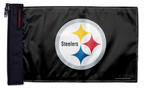 Pittsburgh Steelers 11"x17" Forever Wave Flag for Jeep Wrangler JKU 4-Door 2007-2018