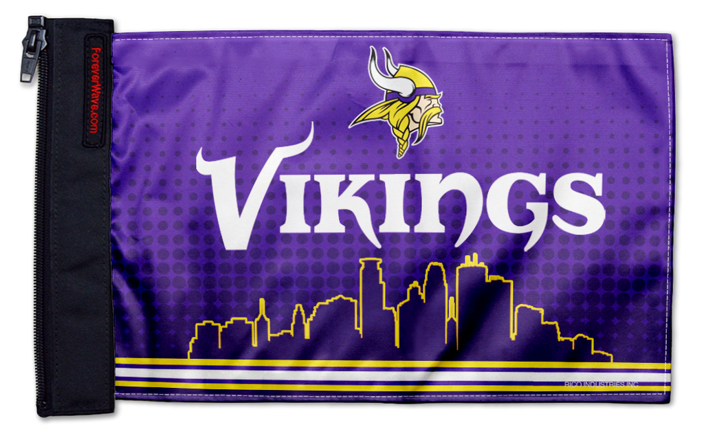 Minnesota Vikings 11"x17" Forever Wave Flag