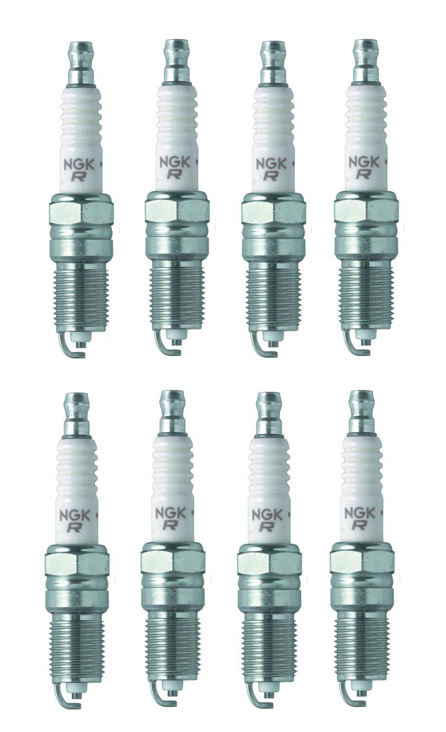 NGK (4177) TR6 Spark Plugs, Pack of 8