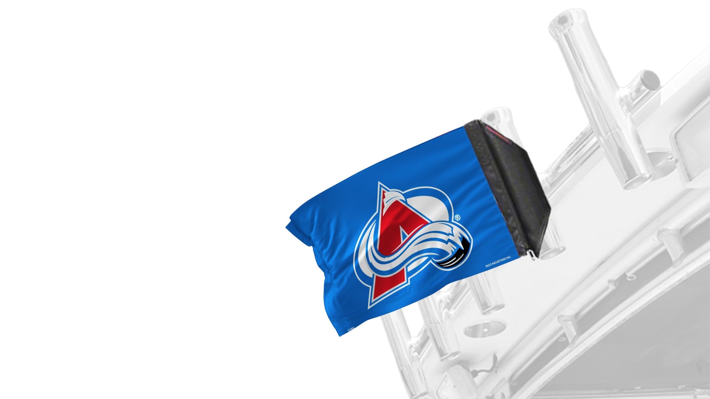 Colorado Avalanche 11"x17" Forever Wave Flag for Boats