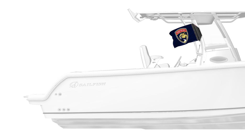 Florida Panthers 11"x17" Forever Wave Flag for Boats