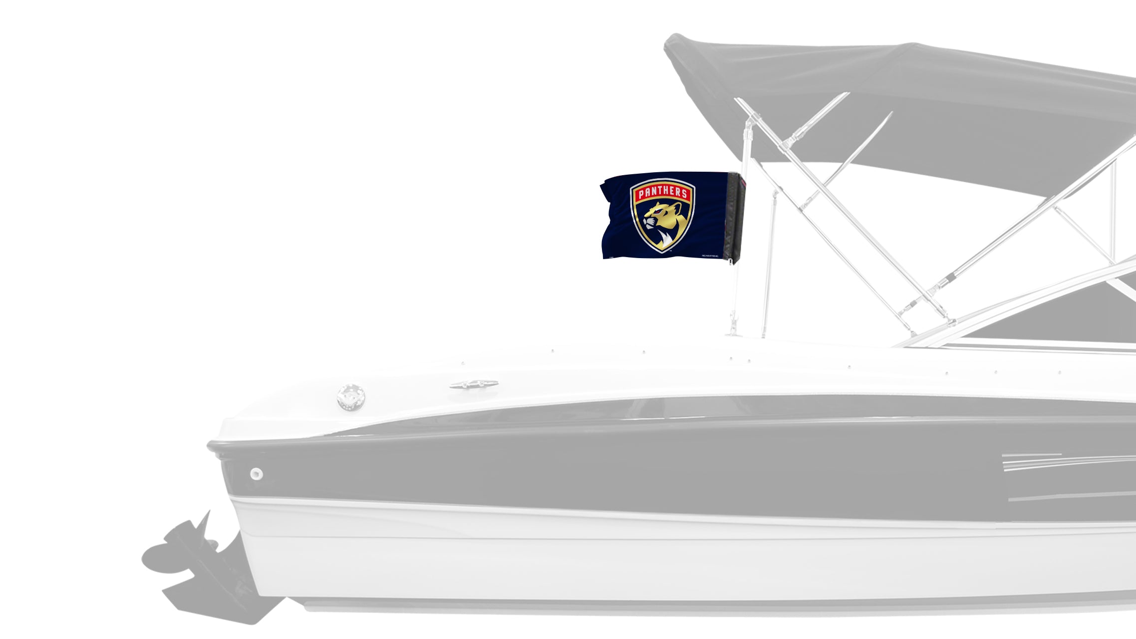 Florida Panthers 11"x17" Forever Wave Flag for Boats